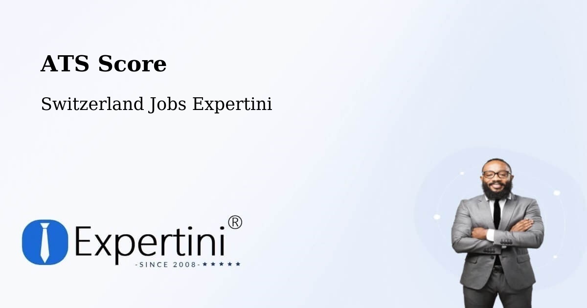 Resume ATS Score & Job Description Match Tool – Prilly - Switzerland Jobs Expertini