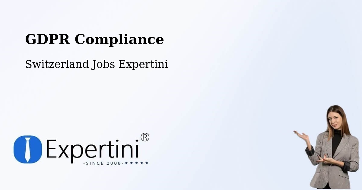 EU GDPR Compliance Statement – Prilly - Switzerland Jobs Expertini