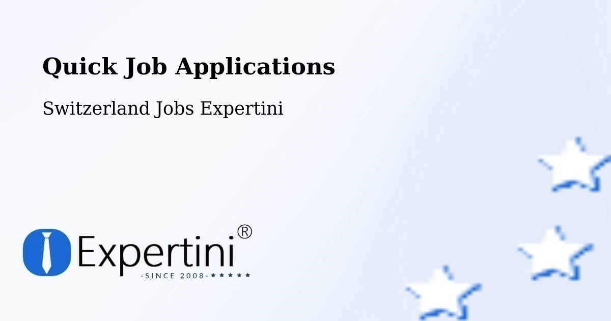 Quick Apply Feature – Prilly - Switzerland Jobs Expertini